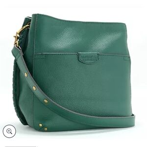 American Leather Co Luca Triple Entry Crossbody